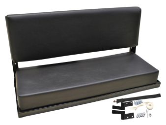 320737 - Seats - Defender  Series seats - Bench seat Rear assembly SWB Black